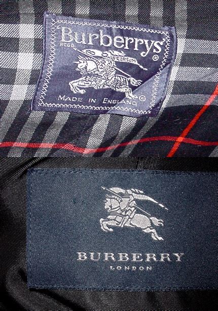 vintage burberry hat labels|authenticity of burberry logo.